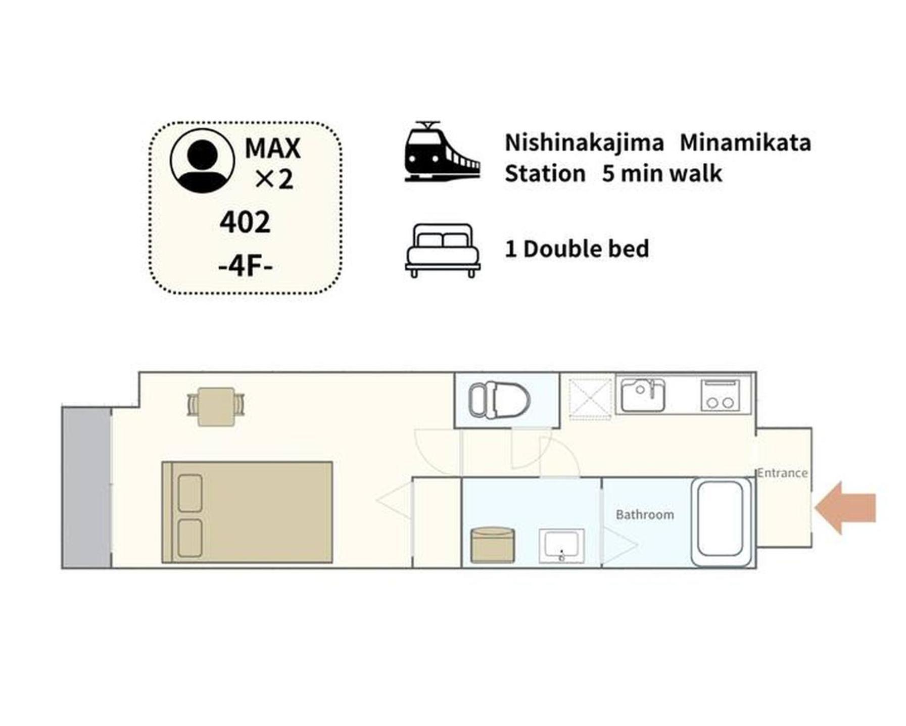 Appartamento ロカンダ新大阪402
